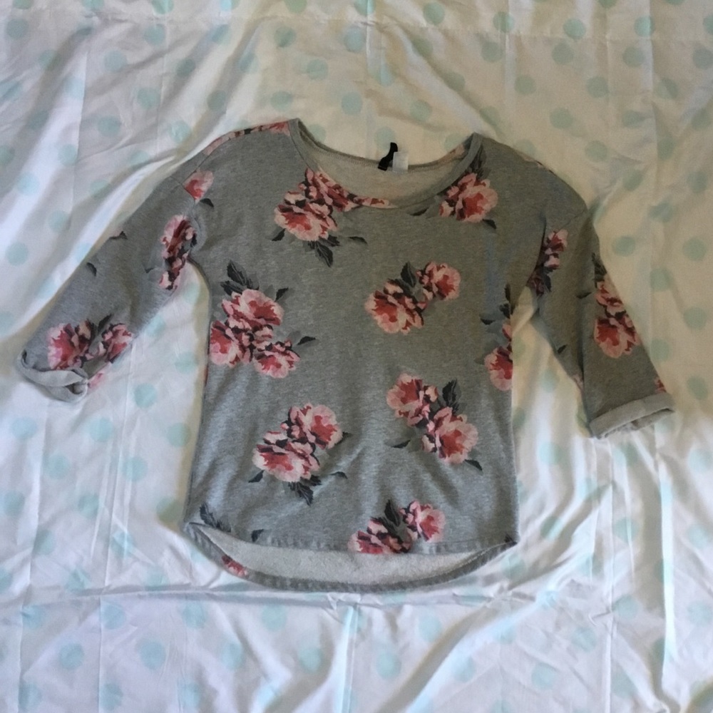 Floral Sweater